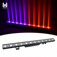 12 pièces de barres lumineuses à matrice de points LED 3-en-1 RGB blanc ambre avec contrôle DMX512 RDM pour événements DJ