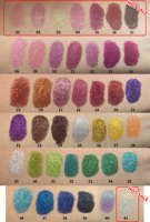 Kit de paillettes pour les lèvres à marque privée, personnalisé, imperméable, avec poudre, primer, colle, pinceau et paillettes