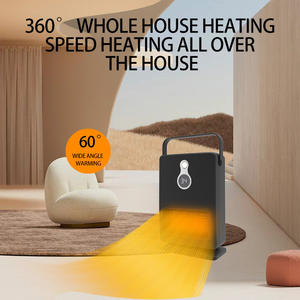 Nouveau Radiateur Numérique Portable à Temporisation, Chauffage PTC Domestique Vertical Économe en Énergie avec Télécommande, Ventilateur Chauffant Statique Thermoélectrique - Product Image 5