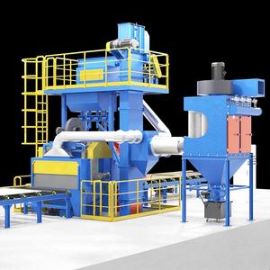 Machine <span class=keywords><strong>de</strong></span> sablage automatique pour charpentes en acier en H avec convoyeur à rouleaux et ligne <span class=keywords><strong>de</strong></span> séchage <span class=keywords><strong>de</strong></span> peinture - Product Image 5
