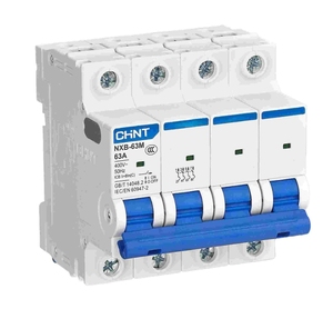 คาง T <span class=keywords><strong>nxb</strong></span> <span class=keywords><strong>63</strong></span> 1P/2P/3P/4P MCB ประเภท D 10A/16A/20A/32A/40A/63A - Product Image 4