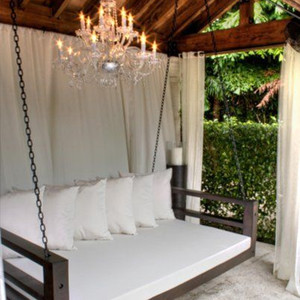 Modern Factory Rope Garden Furniture Hammock Aluminum Aluminum <strong>Frame</strong> <strong>Swing</strong> Outdoor Hanging Bed - Product Image 4
