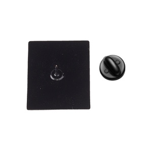 Épinglette en émail personnalisée chat noir et tournesol, motif chaton coquin, badge métallique, épinglette de revers amusante, bijou cadeau - Product Image 5