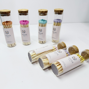 Contenitore in Vetro Ermetico con Tappo in Sughero per Fiammiferi, <span class=keywords><strong>Due</strong></span> Specifiche, Etichetta Personalizzabile, Set Regalo per Negozio di Candele, Fornitura all'Ingrosso - Product Image 3
