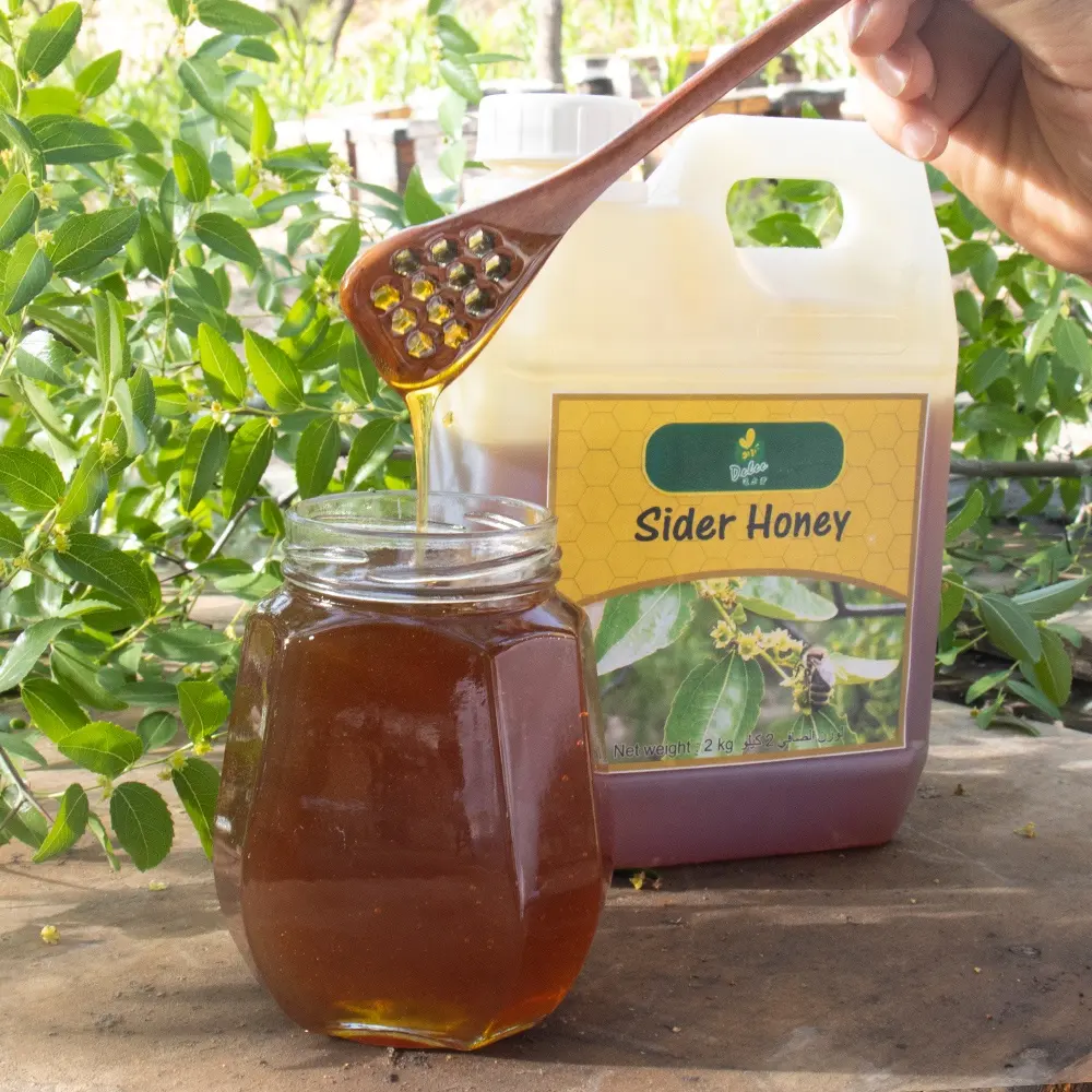 2 KG 중국 사이다 꿀 플라스틱 냄비 대량 천연 꿀