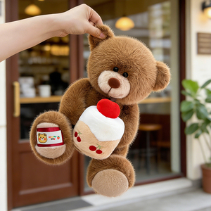 Lindo Oso de Peluche con Forma de Pastel, Juguete de Peluche Súper Suave, Muñeco de Peluche, Venta al por Mayor y al Detal, Compañero Infantil, Regalo de Cumpleaños - Día de San Valentín - Product Image 6