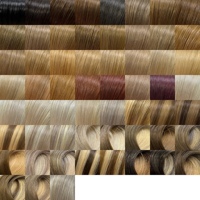 Extensions capillaires fines et invisibles, double trame, style lisse et soyeux, 100% cheveux humains vierges européens Remy, teints