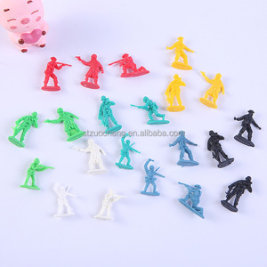 <span class=keywords><strong>Soldats</strong></span> de l'armée <span class=keywords><strong>miniatures</strong></span> de 3 cm, diverses poses, jouets en <span class=keywords><strong>plastique</strong></span>, figurines d'action, <span class=keywords><strong>miniatures</strong></span> de table, <span class=keywords><strong>soldats</strong></span>, corps militaire, jouets - Product Image 4