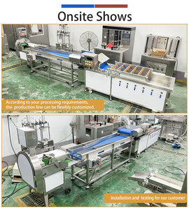 Ligne de production de piments personnalisée pour les entreprises : machine de lavage, séchage à l'air et découpe de piments - Product Image 3