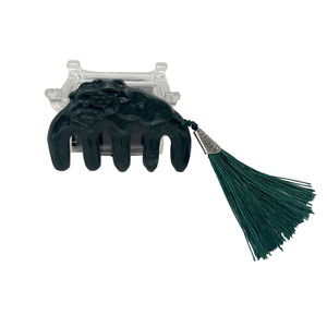 Jade tibétain naturel médecine roi pierre de <span class=keywords><strong>massage</strong></span> avec peigne magnétique - Product Image 4