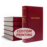 Impresion de Biblia Tapa Dura Personalizada con Relieve y Sobrecubierta para Lectores Religiosos Fabrica