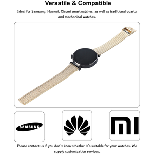 Correa de reloj de acero inoxidable 316 en relieve con cierre sólido de 18mm para Samsung <span class=keywords><strong>Huawei</strong></span> Xiaomi Smartwatches Relojes clásicos - Product Image 6