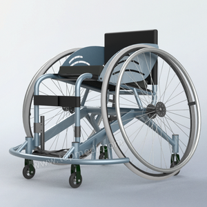 Fauteuil roulant de basketball sportif Garde de basketball robuste en aluminium avec plusieurs options de largeur de siège - Product Image 1