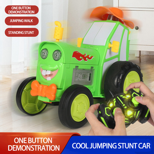<span class=keywords><strong>Auto</strong></span> da salto con telecomando per bambini ricaricabile Magic Flip Rolling Vehicle Toy Crazy Rc Stunt Car per bambini con luce e musica - Product Image 2