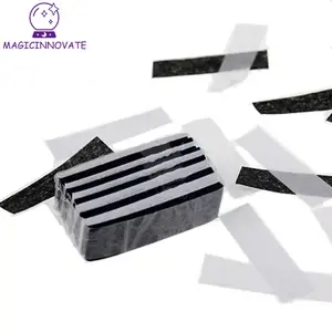 Bande du jour d'halloween tempête de neige-noir et blanc (12 pièces/sac) papier magique avantages éducation scène magique