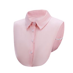 Vendita calda <span class=keywords><strong>di</strong></span> nuovo Design puro cotone bianco mezzo camicie colletto finto collo staccabile per la decorazione <span class=keywords><strong>di</strong></span> abbigliamento donna - Product Image 4