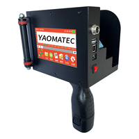 Imprimante à jet d'encre portable Yaomatec 76mm 3 pouces codage portable pour le codage de la date de production et du numéro de modèle sur les étiquettes