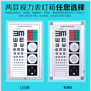 กล่องไฟแสดงแผนภูมิการมองเห็นแบบลอการิทึมอเนกประสงค์ ขนาด 5 เมตร โครงอะลูมิเนียมอัลลอยด์ สำหรับการดูแลสายตา - Product Image 5