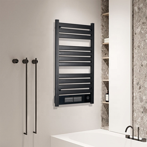 Radiateur de serviettes <span class=keywords><strong>plat</strong></span> de haute qualité en aluminium avec revêtement électrique porte-serviettes électrique pour salle de bain - Product Image 2