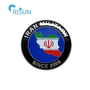 Monedas Conmemorativas Personalizadas de Irán, Bandera Iraní, Fuerzas Armadas, Agradecimiento a los Veteranos, Monedas de Desafío Personalizadas - Product Image 3