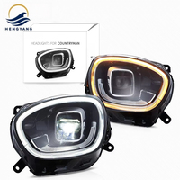 Phares LED complets 3000 lumens Température de couleur 3000K 12V pour Mini Cooper Countryman F60 2017-2023 2ème génération