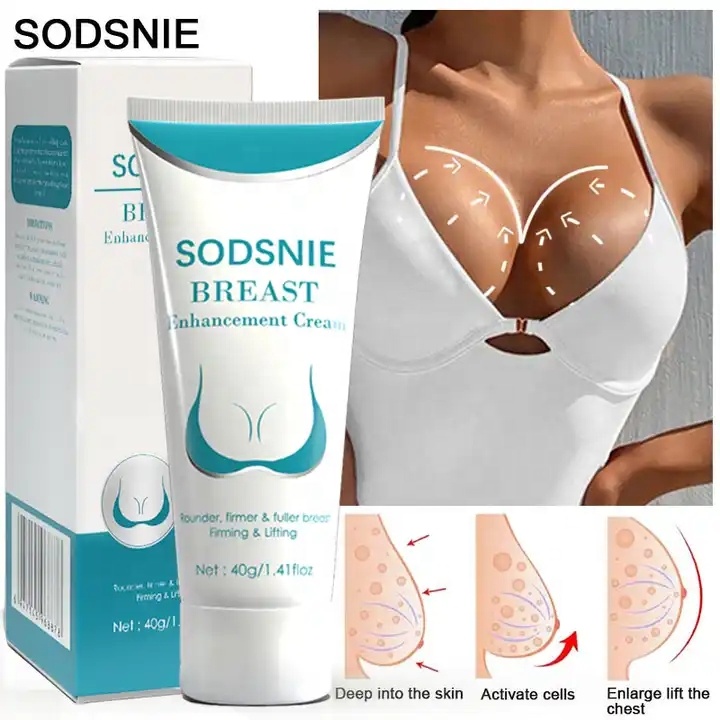 SODSNIE-Crema de elevación reafirmante de pecho, crema de masaje para mejorar la relajación