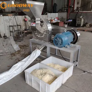 Molino eléctrico de harina de mandioca, máquina de molienda de polvo fino, Garri