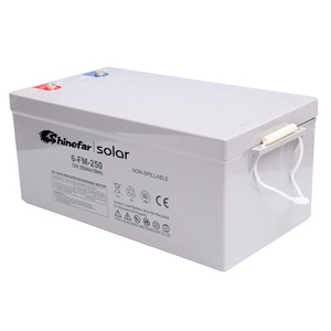 Shine far Gel Batterie Solar 200amp Blei Säure Batterien wiederauf ladbare Batterie lange Lebensdauer - Product Image 4