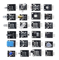 Kit de capteurs Raspberry PI 16 types 37 avec 37 kits de capteurs Kit de capteurs 45 en 1 compatible avec Arduino