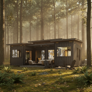 Casa Prefabbricata in Container Modificato da 20 Piedi, Design Moderno Stile Villa, Ufficio o Appartamento con Garanzia di Oltre 5 Anni, Casa di Marzo - Product Image 2