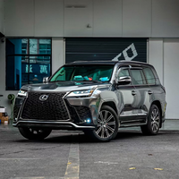 Kit de conversion de carrosserie pour Lexus LX570 2008-2015, mise à niveau vers le style LX600 avec capot, ailes, phares et feux arrière