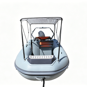Bateau pneumatique semi-rigide (RIB) personnalisé en aluminium, certifié CE, sûr et idéal pour les loisirs en famille lors d'aventures insulaires - Product Image 1