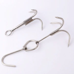 Lancha de acero inoxidable con forma triangular, ancla de pez, buen diseño - Product Image 4