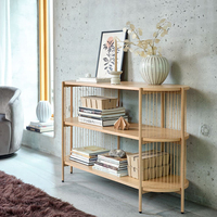 Armoire minimaliste moderne en corde tissée Transfert en bois Conception de loisirs Console Tables pour la maison Salle de banquet Meubles de salon
