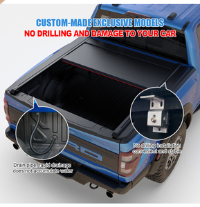 Zolionwil – Cache-benne rigide rétractable en aluminium pour <span class=keywords><strong>Toyota</strong></span> <span class=keywords><strong>Hilux</strong></span> Revo Vigo GR Sport 2012-2025 - Product Image 5