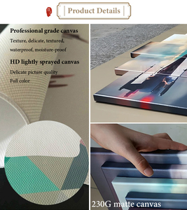 La gente all'ingrosso su motocicli ha stampato la pittura del ritratto della tela per la decorazione dell'hotel - Product Image 6