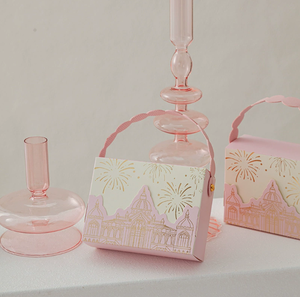Nueva caja de dulces estilo castillo europeo para boda, caja de embalaje de dulces portátil, set de regalo de boda, caja de dulces - Product Image 1