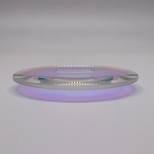VY Optics-Lente de lente plana convexa de vidrio de grado de alta precisión personalizada con revestimiento AR de doble superficie - Product Image 2