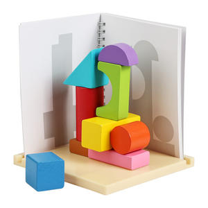 Bloques de Construcción Espaciales 3D de Madera para Niños, Juego de Pensamiento Lógico, Ayuda Didáctica para el Desarrollo, Juguete Educativo de Matemáticas para Niños de 4 a 6 Años - Product Image 6