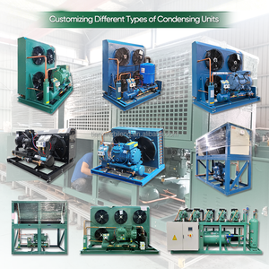 High COP Refrigeration <strong>Condensing</strong> Unit Anti-Corrosion <strong>Coil</strong> for Cold Storage - Product Image 1