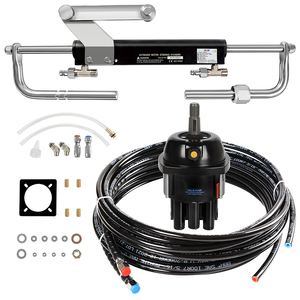 Système <span class=keywords><strong>de</strong></span> direction hydraulique pour <span class=keywords><strong>bateau</strong></span>, pompe et cylindre hydrauliques complets pour moteurs hors-bord 90HP/150HP/200HP/300HP/350HP - Product Image 1