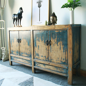 <span class=keywords><strong>Armoire</strong></span> tibétaine classique antique chinoise peinte à la main, <span class=keywords><strong>armoire</strong></span> de salon - Product Image 5