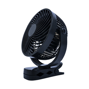 Mini ventilateur USB à clipser pour bureau, en plastique, portable, silencieux, vent puissant, pour dortoir d'étudiant - Product Image 2