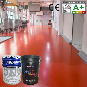 Revestimiento de Piso de <span class=keywords><strong>Cemento</strong></span> de Uretano Autonivelante Anticorrosivo, Pintura de Poliuretano para Pisos de Concreto - Product Image 5