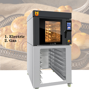 <span class=keywords><strong>Horno</strong></span> Rotatorio Eléctrico de Aire Caliente con Múltiples Bandejas, de Acero Inoxidable, con Función de Vapor, Equipo de Panadería Comercial para la Elaboración de Pan - Product Image 2