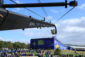 Nouvelle mise à niveau Andy Jib Pro grue de caméra de 10 mètres avec <span class=keywords><strong>4</strong></span> roues pour la diffusion - Product Image 2