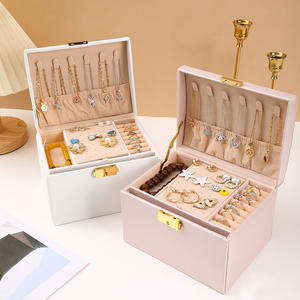 Boîte de rangement de finition de boucles d'oreilles de <span class=keywords><strong>bijoux</strong></span> de style empileur simple en gros d'usine - Product Image 4