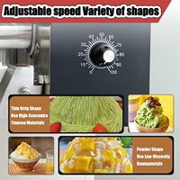 Populaire Snack Flocon De Neige Machine À Glace Neige Machine À Glaçons Bingsu Rasoir Neige Cône Maker Bingsu Neige Broyeur À Glace Machine