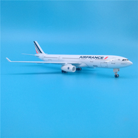 Modèle d'avion Airbus A330 de la compagnie aérienne Air France, échelle 1:400, 20 cm, pour cadeau promotionnel