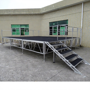 Aluminum Stage Platform Portable Tool-Free for Wedding Concert Festival Outdoor - Product Image 1